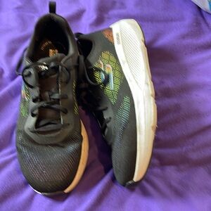 Skechers GoGo Mat Air Cooled Rainbow Running Shoes Size 8.5